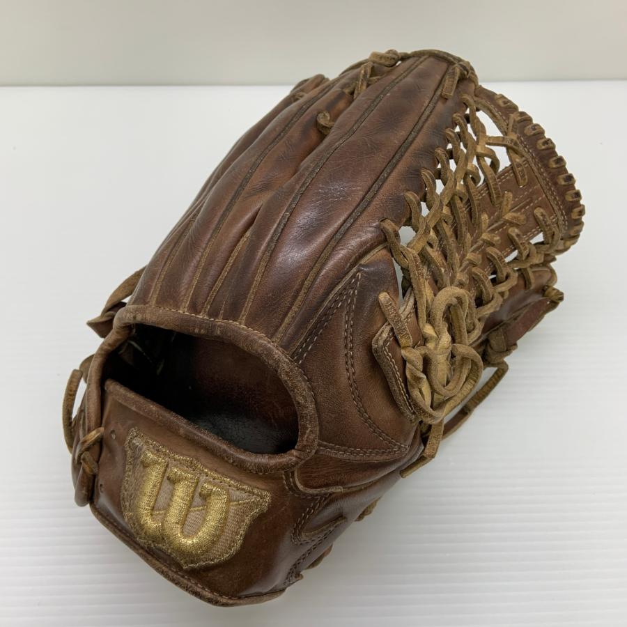 ウィルソン Wilson ウィルソンベア WTAHBVD8G 硬式 大人 一般 外野手用 グローブ グラブ 右投げ  中古品 グローブ袋付き 野球 8656 ウィルソン Wilson ウィルソンベア WTAHBVD8G 硬式 大人 一般 外野手用
