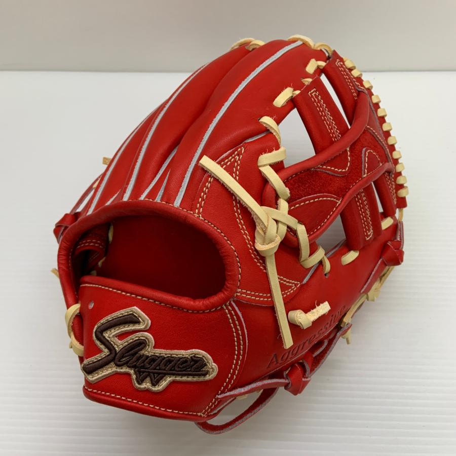 久保田スラッガー KUBOTA SLUGGER KSG-SR2 硬式 大人 一般 内野手用 グローブ グラブ 右投げ  タグ付き グローブ袋付き 野球 9220 久保田スラッガー KUBOTA SLUGGER KSG-SR2 硬式 大人 一般 内野手用