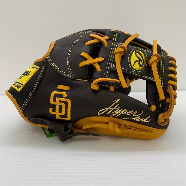 Rawlings - ローリングス Rawlings ハイパーテック 少年軟式 オールラウンド用グローブ GJ5HTMN6L パドレス 5554 ローリングス Rawlings ハイパーテック 少年軟式 オールラウンド用