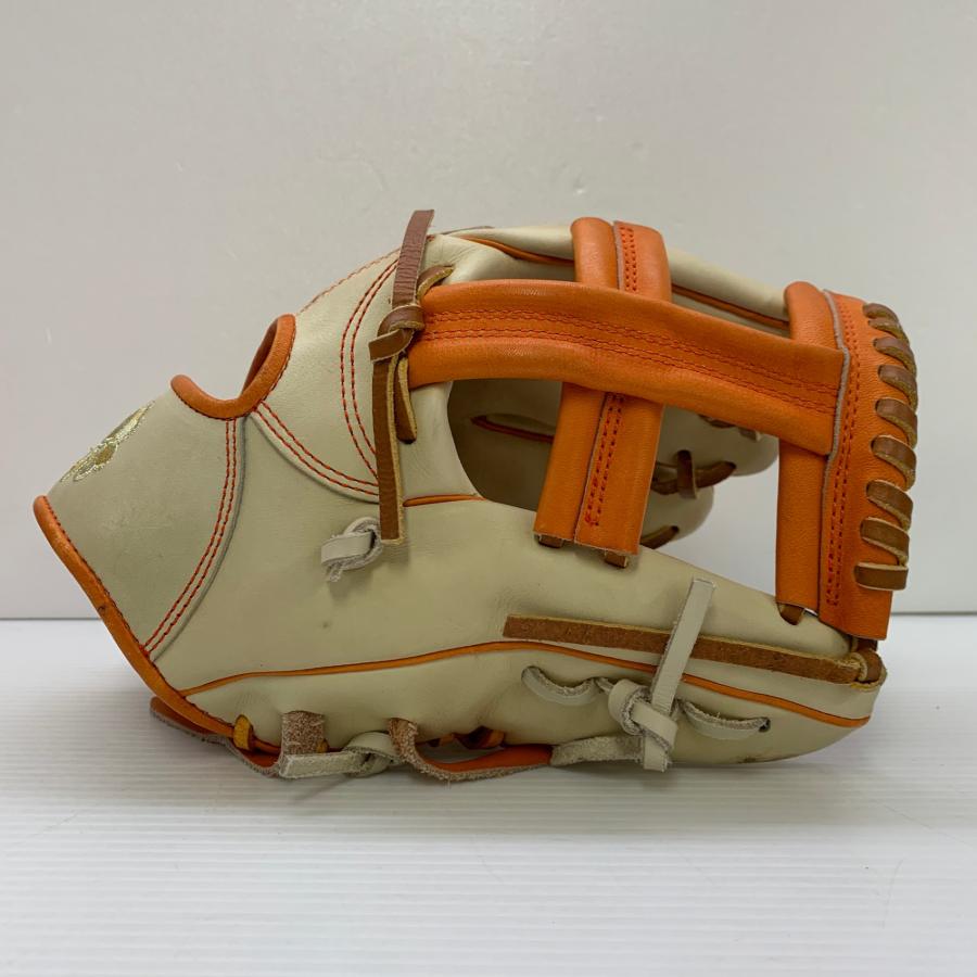 MUJI GLOVE 硬式 大人 一般 内野手用 グローブ グラブ 右投げ 中古品