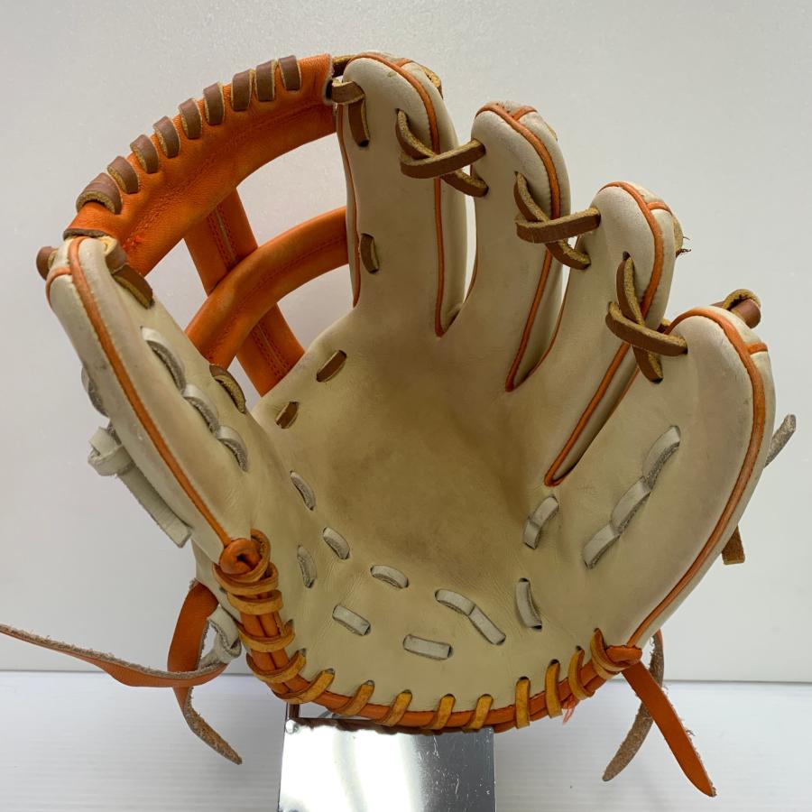 MUJI GLOVE 硬式 大人 一般 内野手用 グローブ グラブ 右投げ 中古品