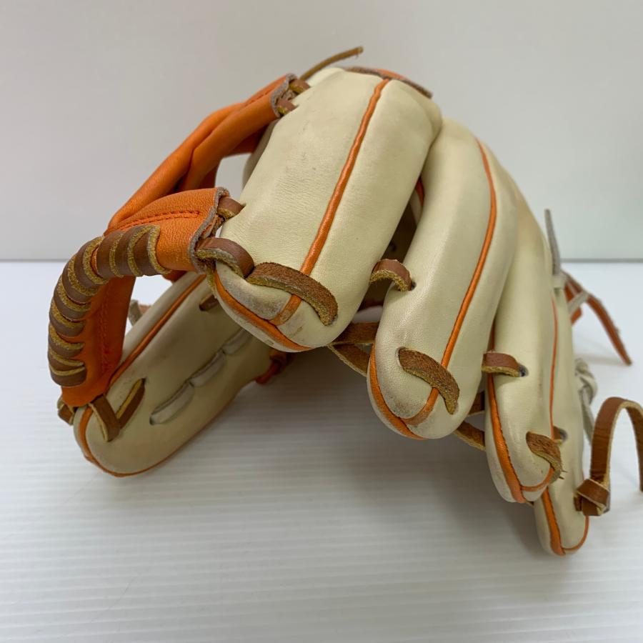 MUJI GLOVE 硬式 大人 一般 内野手用 グローブ グラブ 右投げ 中古品