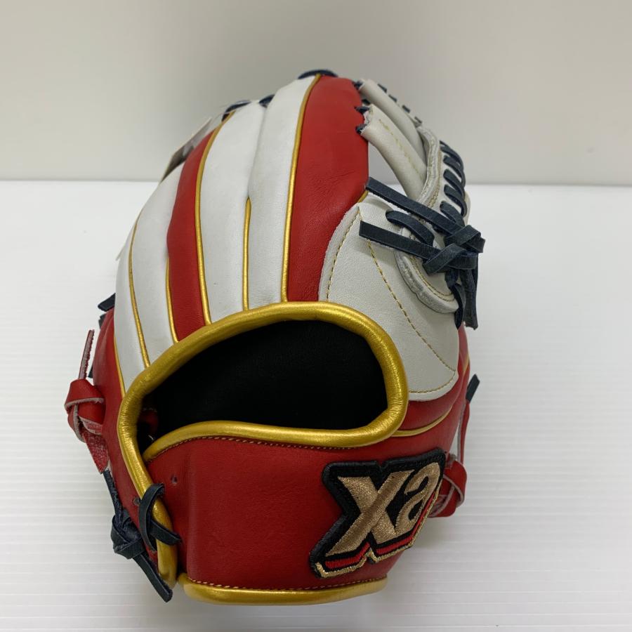 【新品未使用】ザナックス　オールラウンド　野球グラブ　レッド ザナックス Xanax 軟式 大人 一般 オールラウンド グローブ