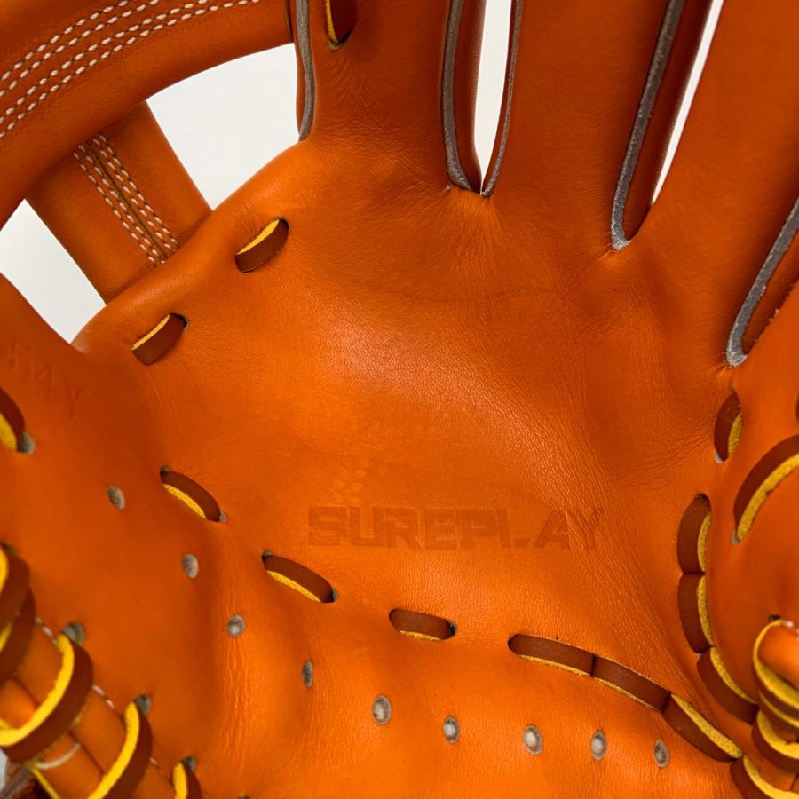 シュアプレイ SURE PLAY SP SBGES554Y 硬式 大人 一般 内野手用 グローブ グラブ 右投げ  中古品  野球 8372の画像