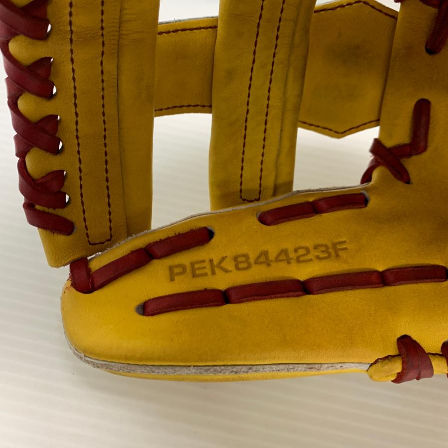 エスエスケイ SSK プロエッジ 硬式 大人 一般 内野手用 グローブ グラブ 右投げ PEK84423F 中古品 グローブ袋付き 野球 6439の画像