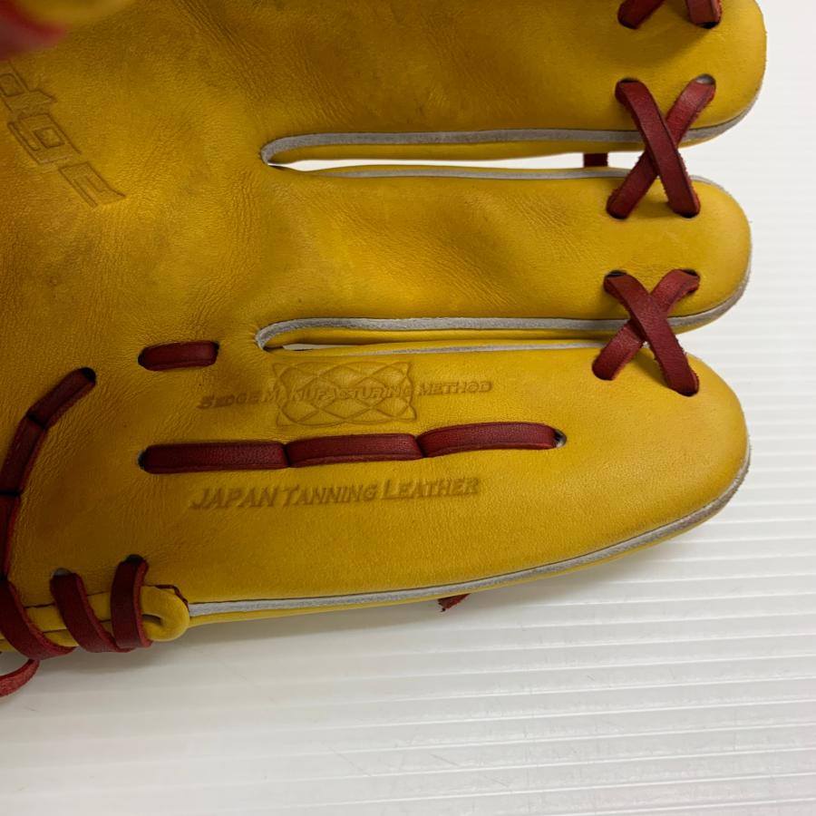 エスエスケイ SSK プロエッジ 硬式 大人 一般 内野手用 グローブ グラブ 右投げ PEK84423F 中古品 グローブ袋付き 野球 6439の画像