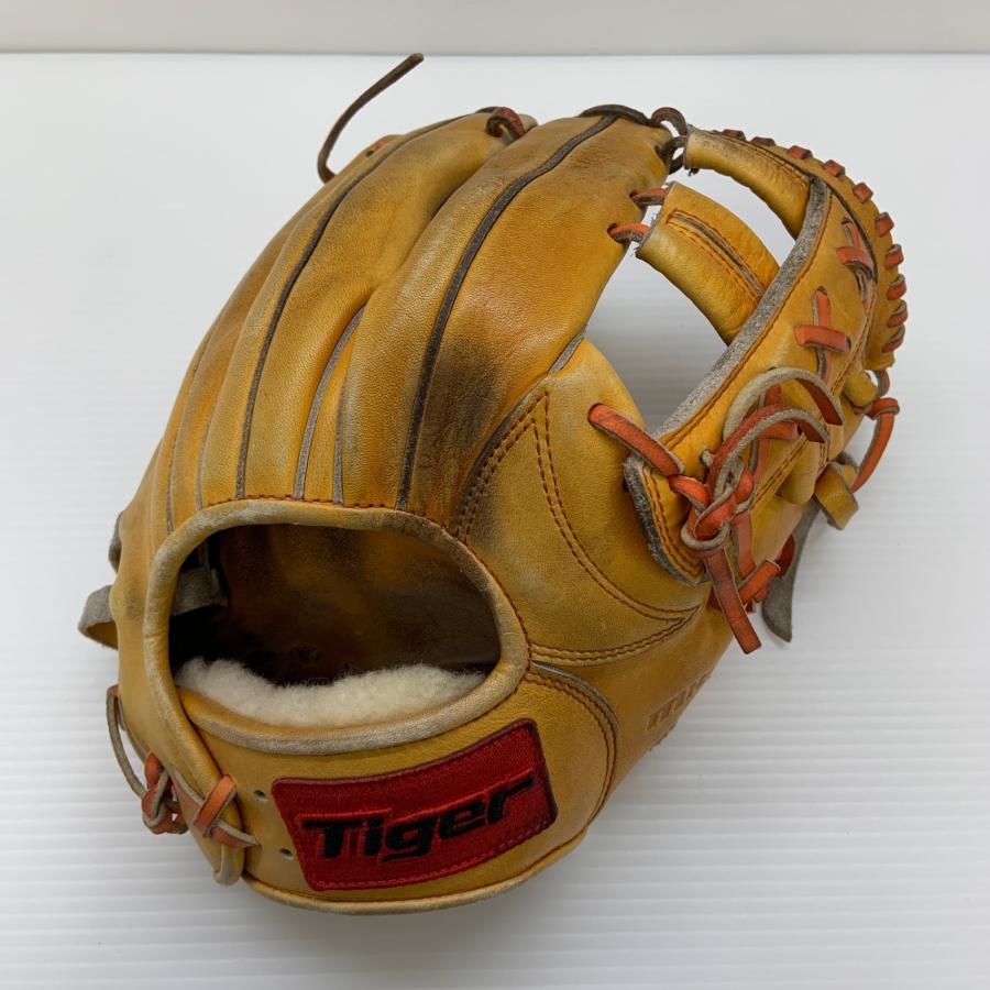 ミツワタイガー 美津和タイガー  硬式 大人 一般 内野手用 グローブ グラブ 右投げ  中古品  野球 8508 ミツワタイガー 美津和タイガー 硬式 大人 一般 内野手用 グローブ