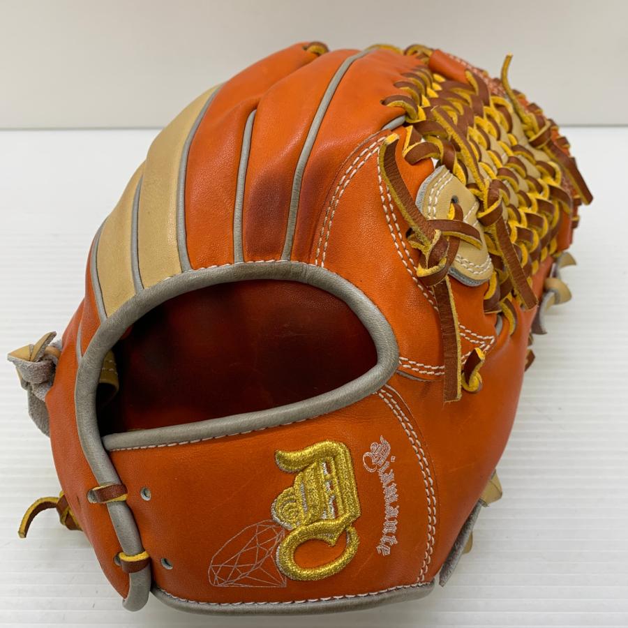 ディアマンテ 硬式 大人 一般 内野手用 グローブ グラブ 右投げ 中古品