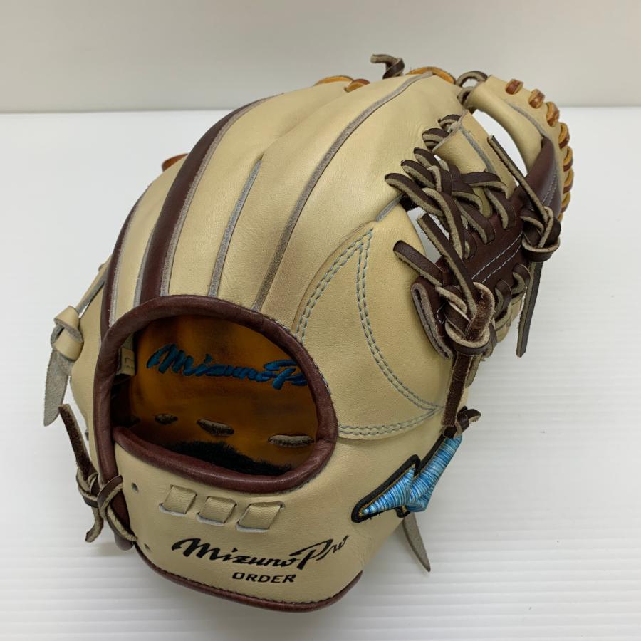 ミズノプロ　オーダーグローブ　HAGAJAPAN 美品 ミズノ MIZUNO ミズノプロ HAGAJAPAN 軟式 大人 一般 内野手用