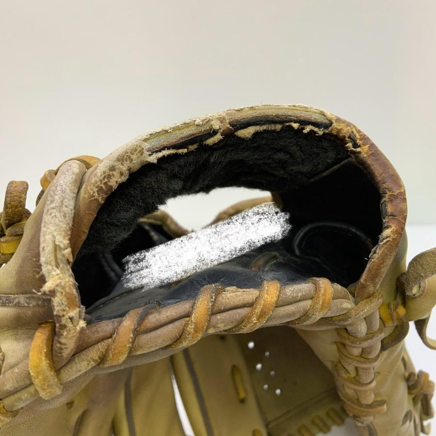 ミズノ MIZUNO ミズノプロ mizunopro  硬式 大人 一般 投手用 グローブ ピッチャー グラブ 右投げ オーダー 中古品  野球 8663 ミズノ MIZUNO ミズノプロ mizunopro 硬式 大人 一般 投手用 グローブ