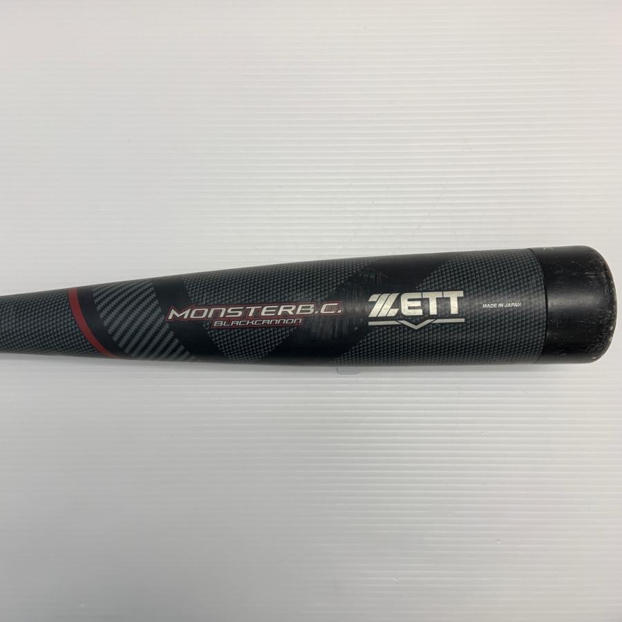 ゼット ZETT ブラックキャノン MONSTERB.C. 軟式 大人 一般 FRP製バット BCT31384 ミドルバランス 中古  野球 7948 ゼット ZETT ブラックキャノン MONSTERB.C. 軟式 大人 一般 FRP製