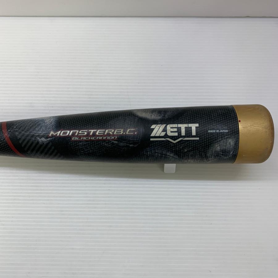 ゼット ZETT モンスターブラックキャノン 軟式 大人 一般 FRP製バット