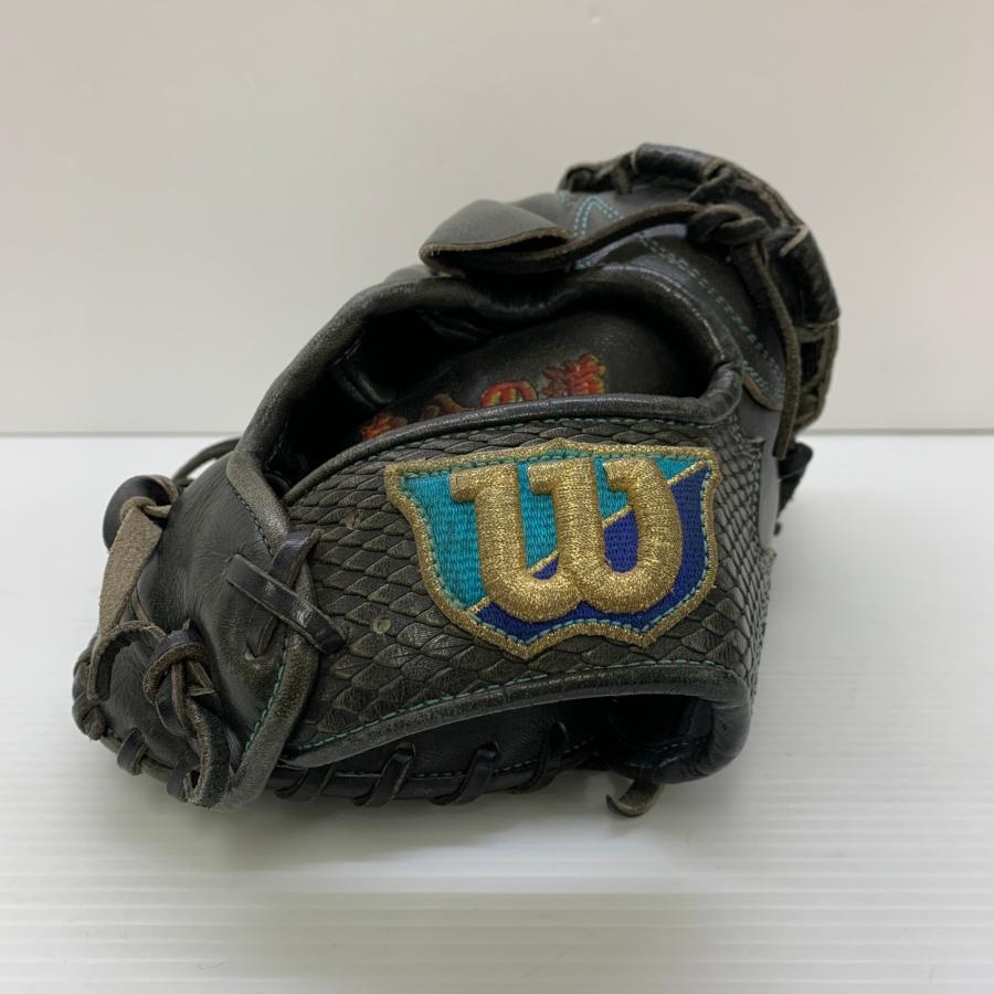 ウィルソン Wilson 17B　ベア 硬式 大人 一般 投手用 グローブ ピッチャー グラブ 右投げ  中古品  野球 7838 ウィルソン Wilson 17B ベア 硬式 大人 一般 投手用 グローブ