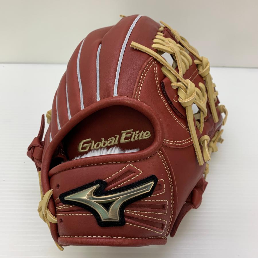 【美品】ミズノ　グローバルエリート　少年　軟式　グローブ　ピッチャー ミズノ MIZUNO グローバルエリート 少年軟式 子ども 外野手用 グローブ