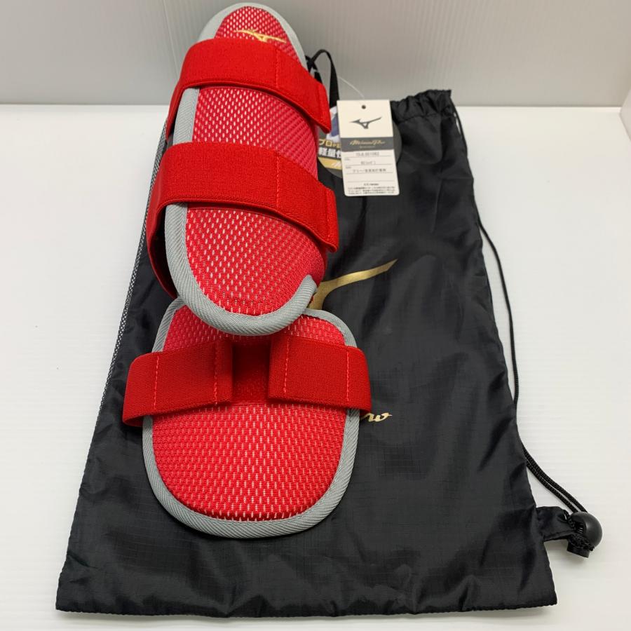ミズノ MIZUNO ミズノ フットガード フリー/左足右打者用 レッド 1DJLG51062 H-4376 ミズノ MIZUNO フットガード フリー/左足右打者用 レッド 1DJLG51062 H