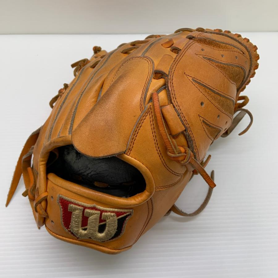 ウィルソン Wilson ベーシックラボ REQ1WB 軟式 大人 一般 投手用 グローブ ピッチャー グラブ 右投げ  中古品  野球 8807 ウィルソン Wilson ベーシックラボ REQ1WB 軟式 大人 一般 投手用