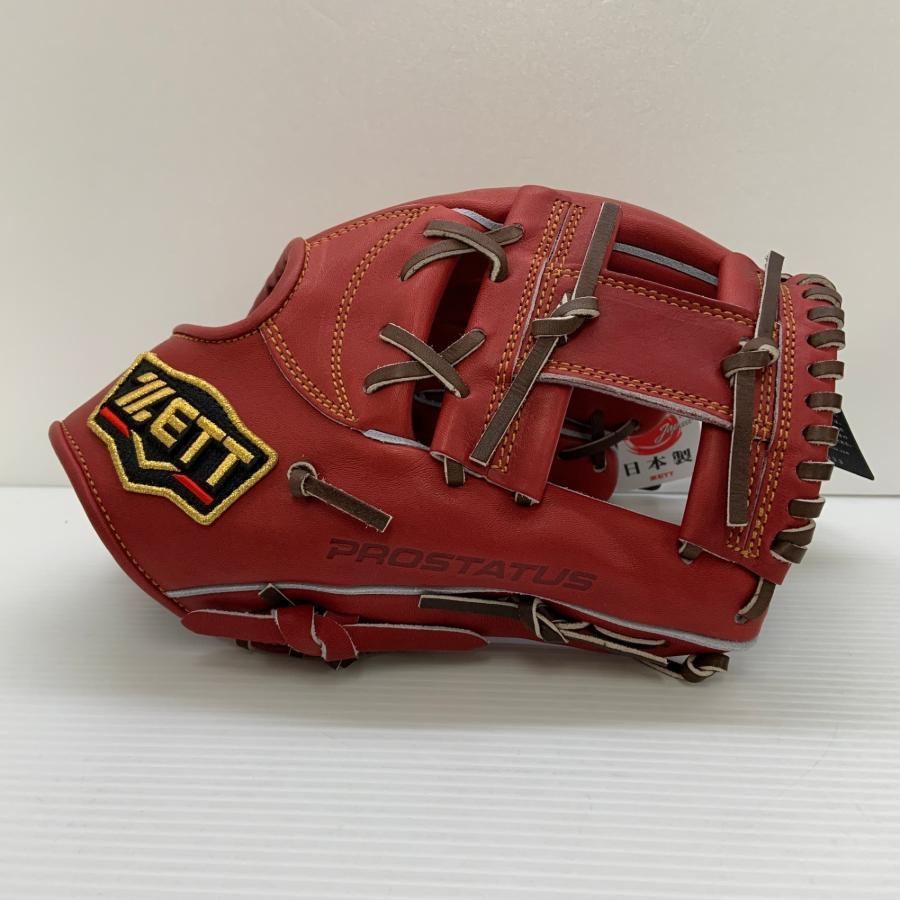 ZETT ゼット グローブ 硬式野球 内野手 内野用 右投げ 870 ゼット ZETT プロステイタス 硬式 大人 一般 二塁手・遊撃手用