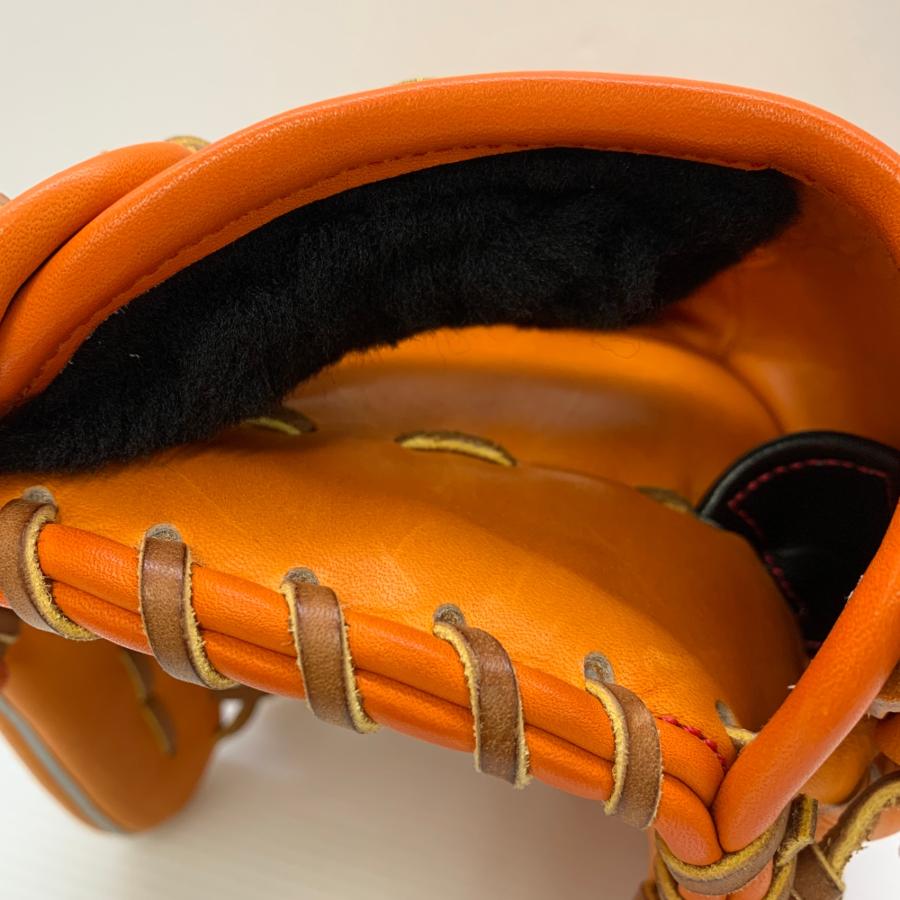 リュウ RYU  硬式 大人 一般 内野手用 グローブ グラブ 右投げ 401型 中古品  野球 6756の画像