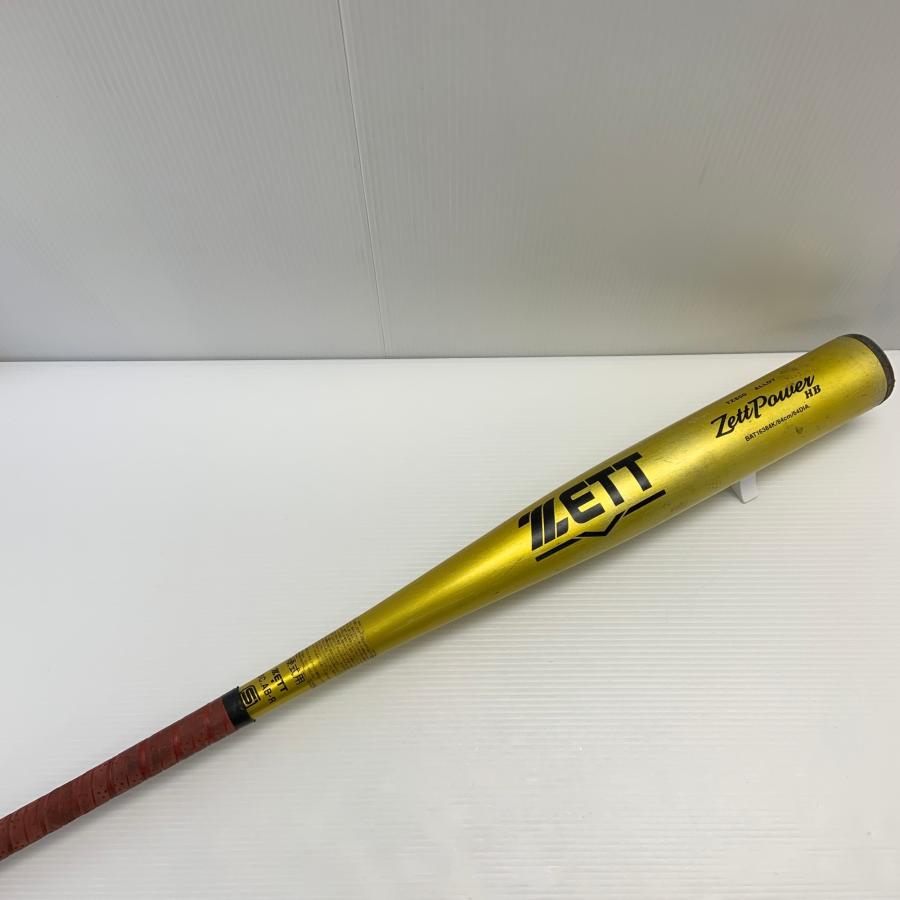 ゼット ZETT ゼットパワー 硬式 大人 一般 金属製バット BAT16384K  中古  野球 7955 ゼット ZETT ゼットパワー 硬式 大人 一般 金属製バット BAT16384K