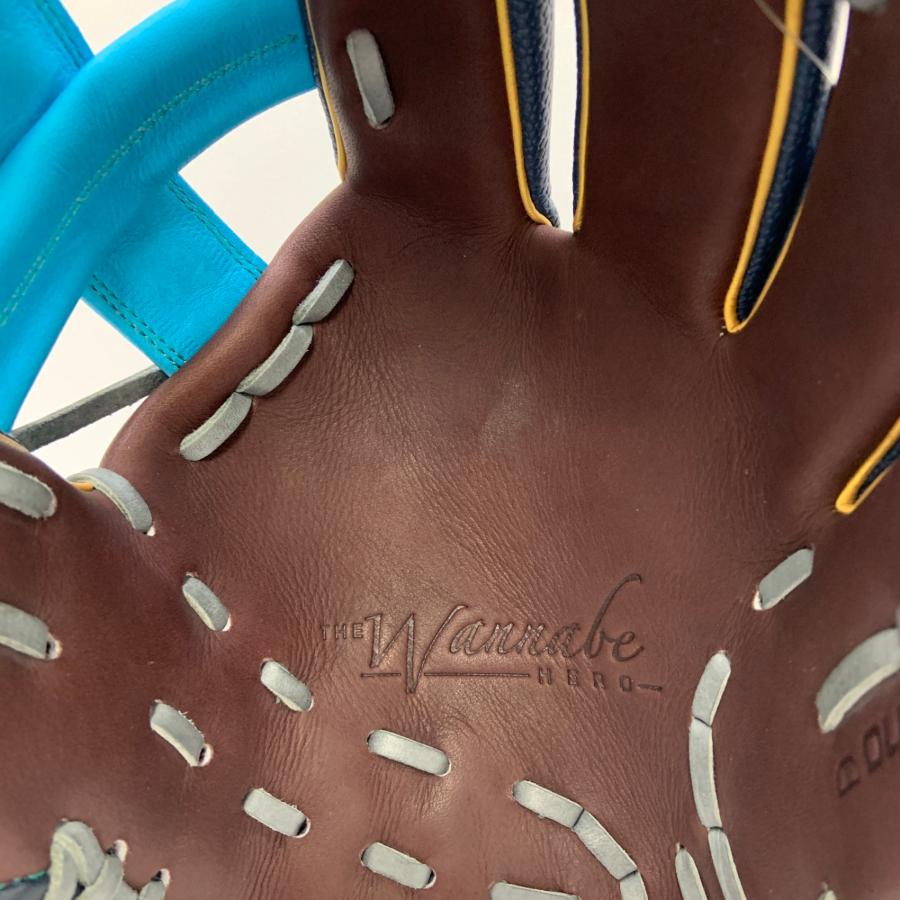 ウィルソン Wilson ワナビーヒーロー WBW104362 軟式 大人 一般 内野手用 グローブ グラブ 右投げ  タグ付き  野球 8391の画像