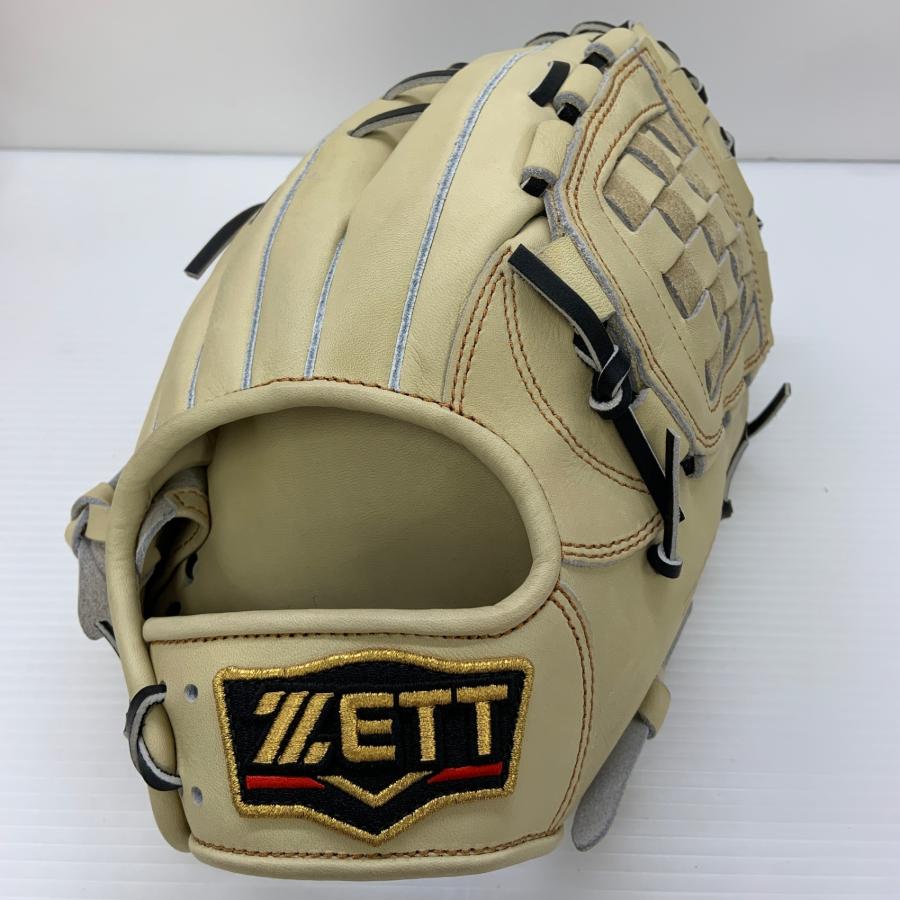 即購入可 値下げ不可　ZETT プロステイタス 軟式グローブ アイボリー/ブルー ゼット ZETT プロステイタス 軟式 大人 一般 内野手用 グローブ グラブ