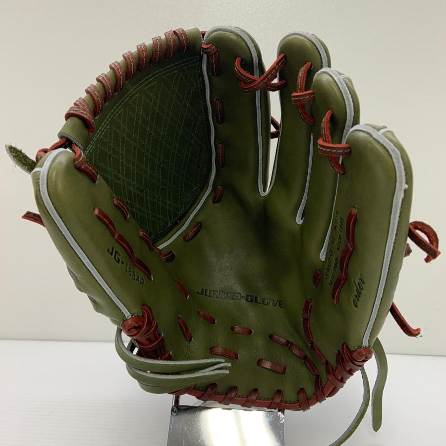 ジュンケイグラブ JUNKEI-GLOVE オリーブカラー 軟式 大人 一般