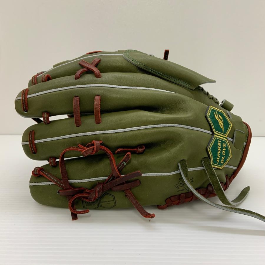 中古品 ジュンケイグラブ JUNKEI-GLOVE オーダー 軟式 投手用グローブ JG-111AR 刺繍有り 5327 中古品 ジュンケイグラブ JUNKEI-GLOVE オーダー 限定 軟式 投手