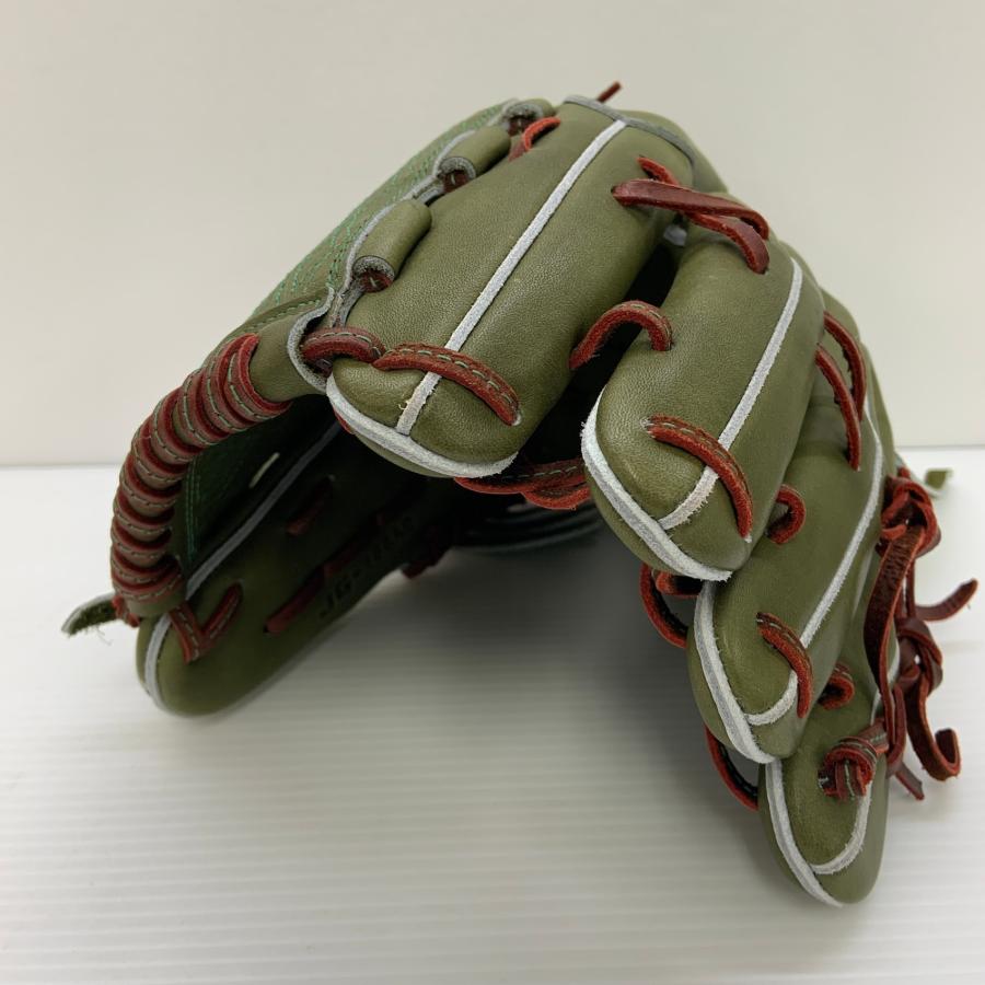 中古品 ジュンケイグラブ JUNKEI-GLOVE オーダー 軟式 投手用グローブ JG-111AR 刺繍有り 5327 品 ジュンケイグラブ JUNKEI-GLOVE オーダー 軟式 投手用