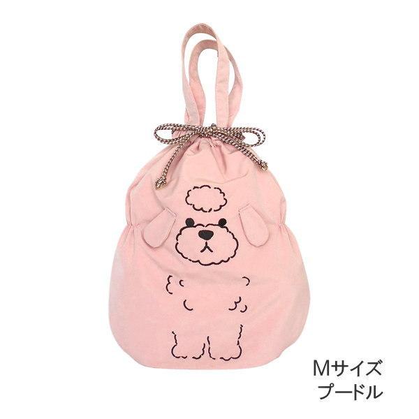 即出荷 プードル バッグ 巾着 かわいい トートバッグ レディース ミニバッグ ポーチ 巾着袋 小物入れ 動物 巾着バッグ M Ile 0011 インテリアカンパニー ピクニックと雑貨のピッチ 通販 Yahoo ショッピング