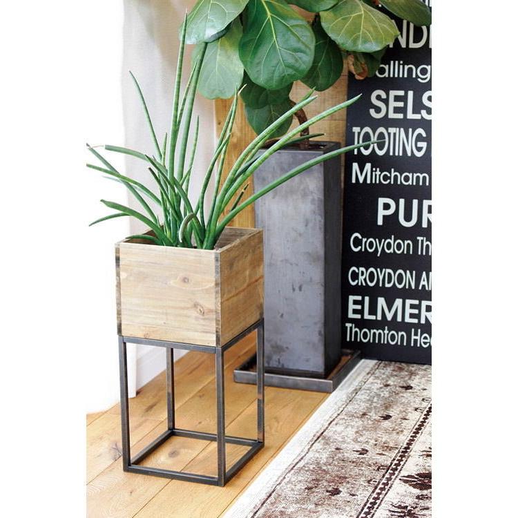 金属製フラワースタンド l Lサイズ プランター スタンド 木製 花台 フラワースタンド インテリア