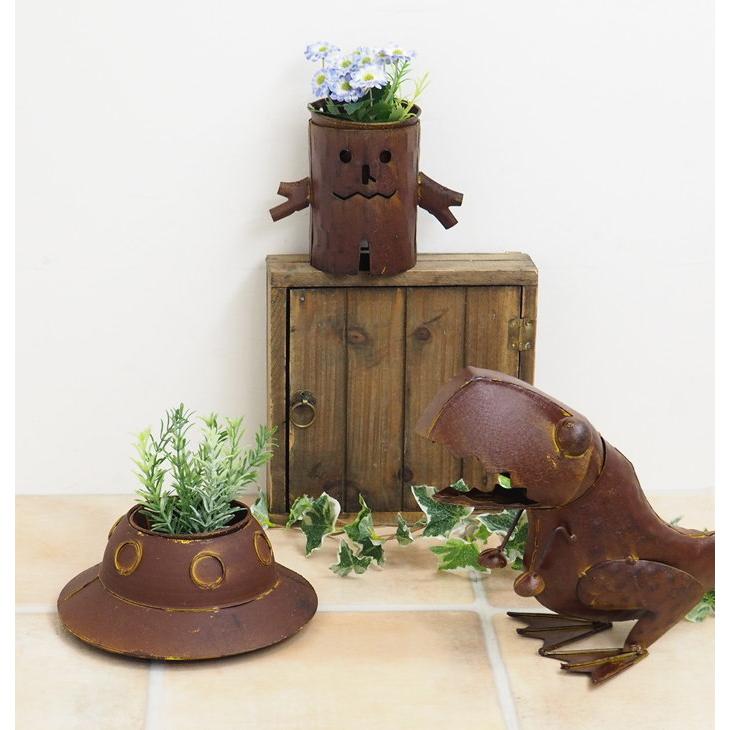 ガーデニング雑貨　オブジェ　プランター 楽天市場】ガーデニング雑貨 プランターポット プランターラック