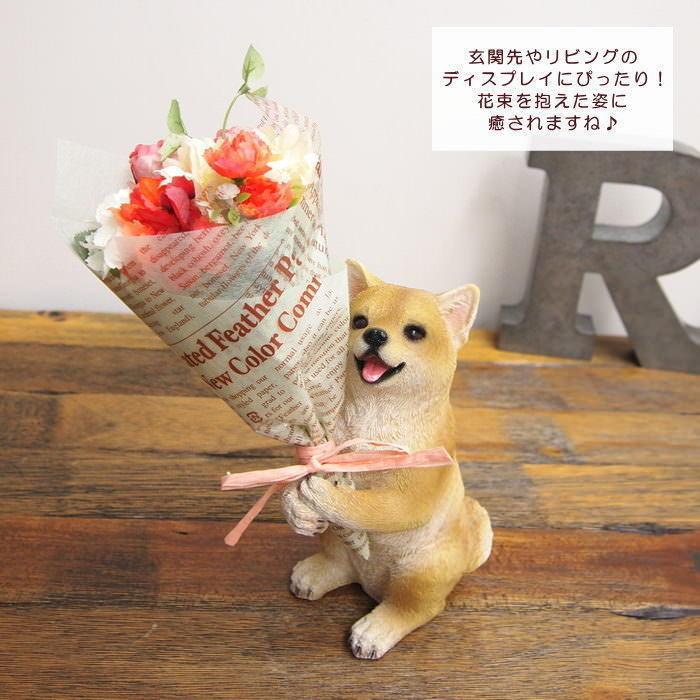 即出荷 チワワ ハチワレ 母の日 プレゼント ギフト ブーケ 花束