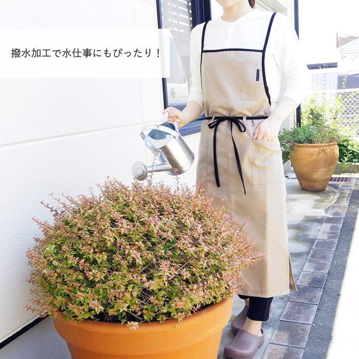 まとめ買い割引 ロングラップエプロン ブラック10枚セット おしゃれ