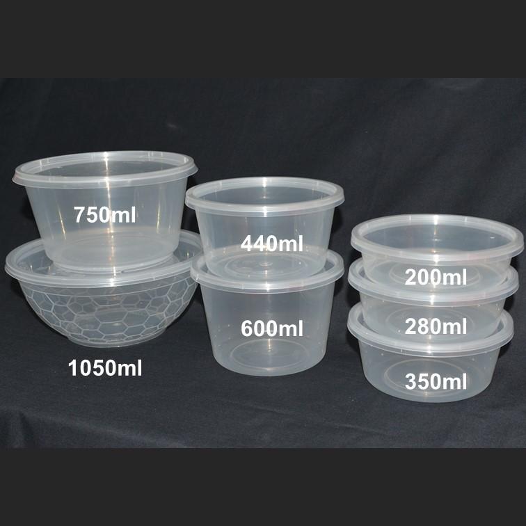 テイクアウト容器 汁漏れに強い 使い捨て PP容器 750ml 50個 電子