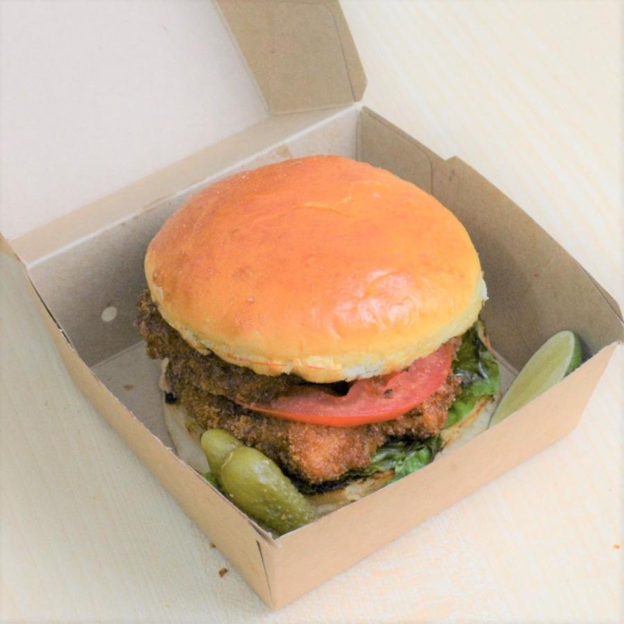 テイクアウト容器 クラフト 紙製 バーガーボックス Lサイズ 0個 おしゃれでエコ 使い捨て Pbb L Hc Eプラマート 通販 Yahoo ショッピング