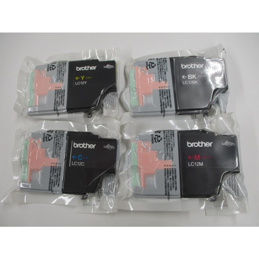 ブラザー工業 ///LINEクーポン有///LC12-4PK 純正 インク アウトレット