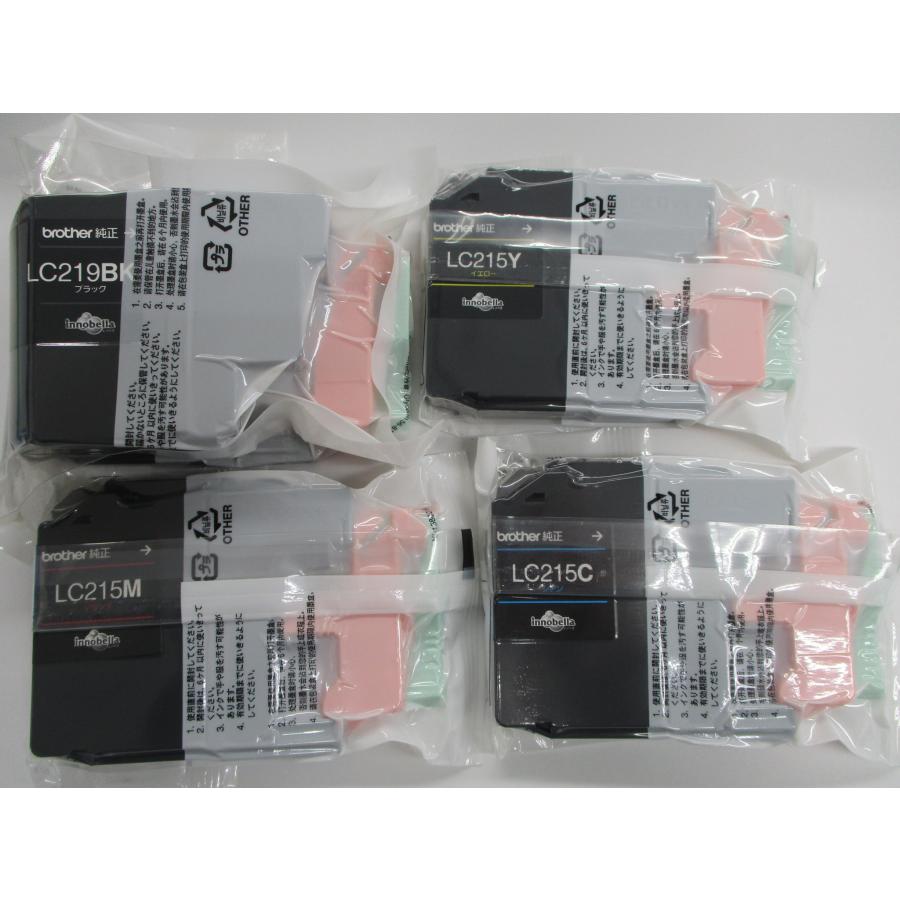 ブラザー工業 ///LINEクーポン有///LC219/215-4PK 純正 インク 