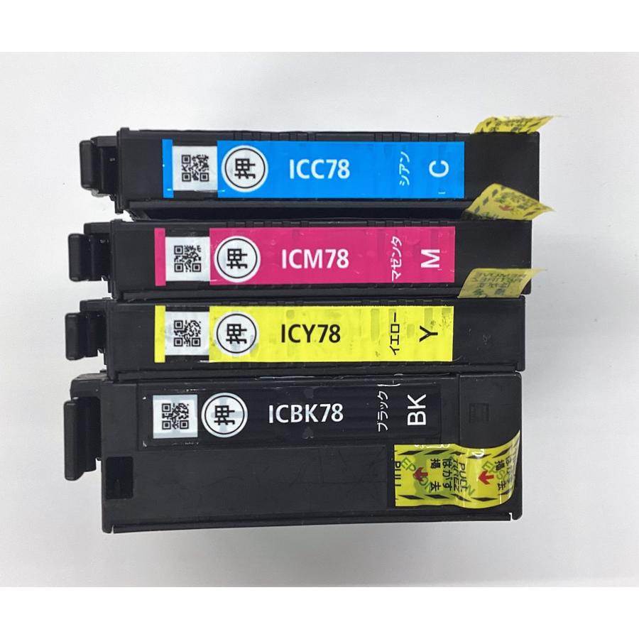 エプソン（EPSON） ///LINEクーポン有///IC4CL78 密着袋なし 純正
