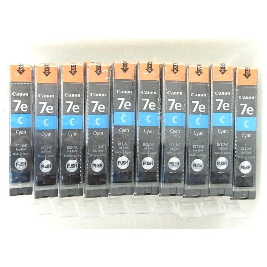 キヤノン ///LINEクーポン有/// BCI-7EC 10個セット 純正 インク