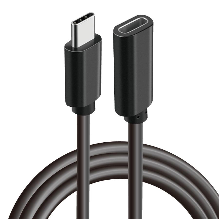JTT Type-C 延長ケーブル 3m USB2.0 高速充電 データ転送 480Mbps 5V 