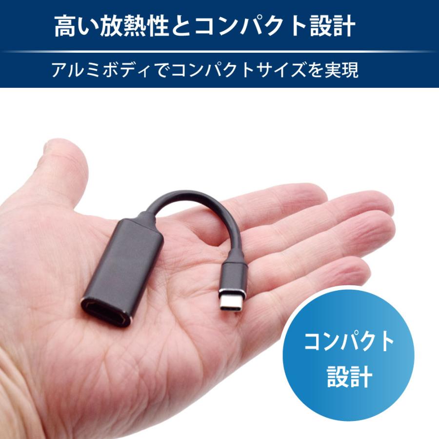 JTT 4K ミラーリング アダプター USB-C to HDMI 30Hz to HDMI