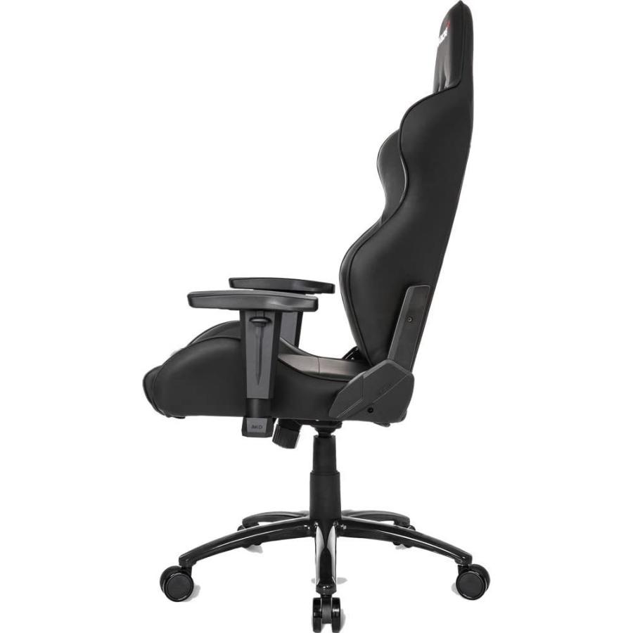 AKレーシングチェア ゲーミングチェア 椅子 AKRacing Overture オフィスチェア 黒 ブラック リクライニング (受発注品：ご注文確認後にメーカー発注)｜e-plaisir-shop｜03