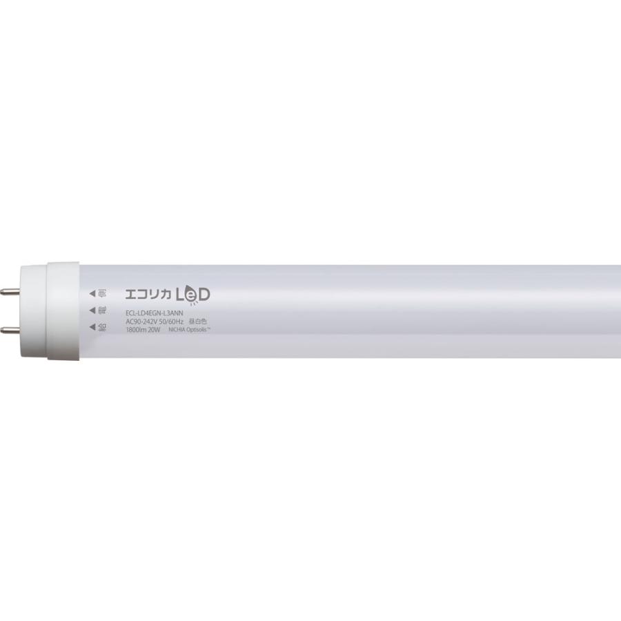 エコリカ LED蛍光灯 40W形 直管 超高演色 NICHIA Optisolis 昼 エコリカ LED蛍光灯 40W形 直管 超高演色 NICHIA Optisolis 昼