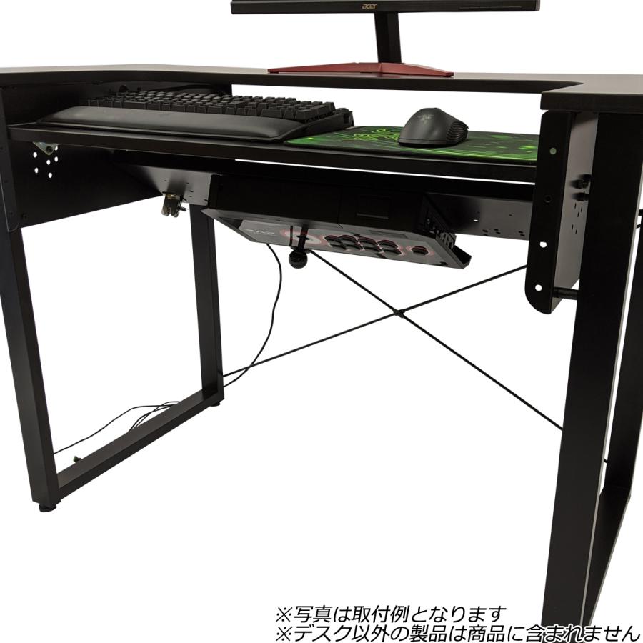 ゲーミングデスク 幅120cm 奥行60cm パソコンデスク Willow gear ARCdesk mini AD-Type-002 アークデスク ミニ (メーカー直送品) (同梱不可)｜e-plaisir-shop｜12