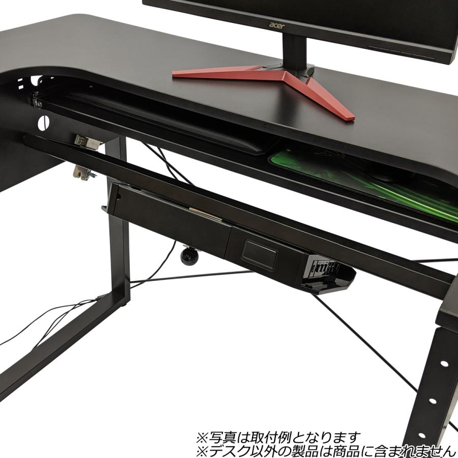 ゲーミングデスク 幅120cm 奥行60cm パソコンデスク Willow gear ARCdesk mini AD-Type-002 アークデスク ミニ (メーカー直送品) (同梱不可)｜e-plaisir-shop｜10