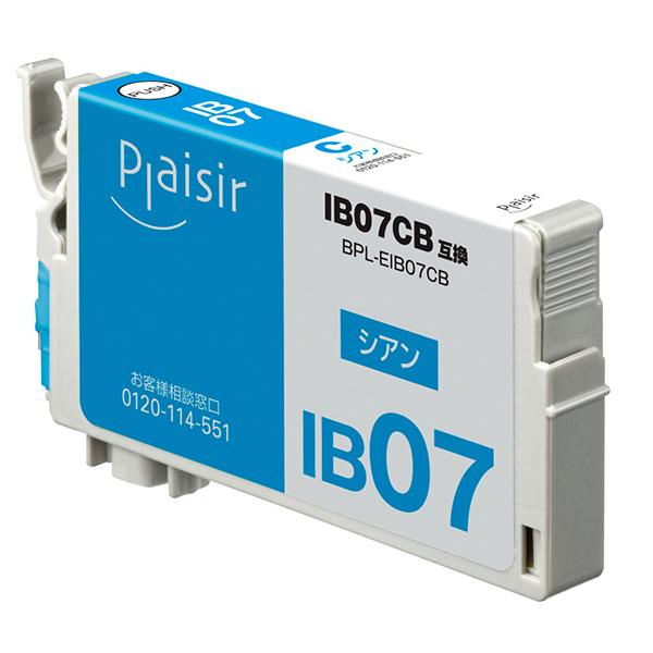 エプソン (EPSON) IB07CB 対応 (染料イエロー) IB07互換 インクボトル プレジール (Plaisir) BPL-EIB07CB｜e-plaisir-shop