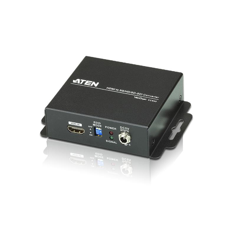 ATEN ビデオコンバーター HDMI to 3G/HD/SD-SDIコンバーター RoHS対応  