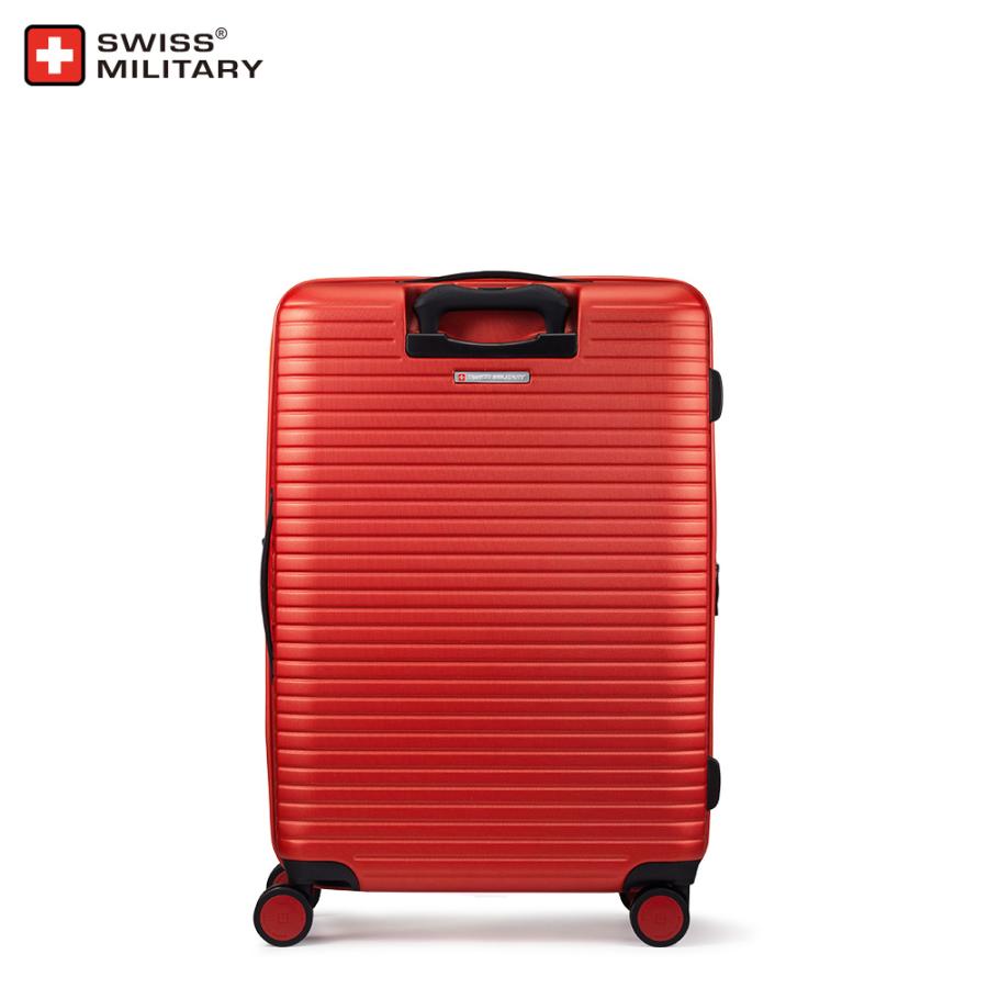 スーツケース Lサイズ 1週間以上 キャリーケース スイスミリタリー 赤 カバー付 TSAロック コロリス SM-HB926-TR｜e-plaisir-shop｜04