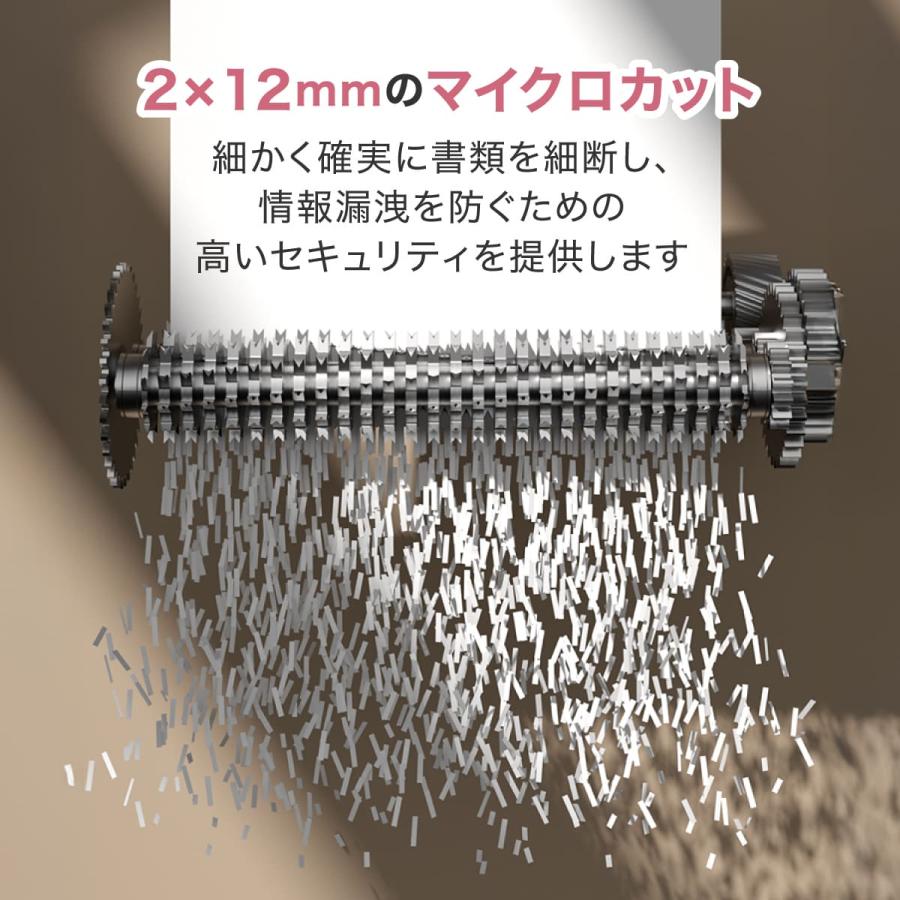 シュレッダー 業務用 オートフィード マイクロカット 電動 A4 100枚 ダストボックス26L ホッチキス カード裁断可 キャスター付 deliジャパン DLI-ESHT081WH |  | 05