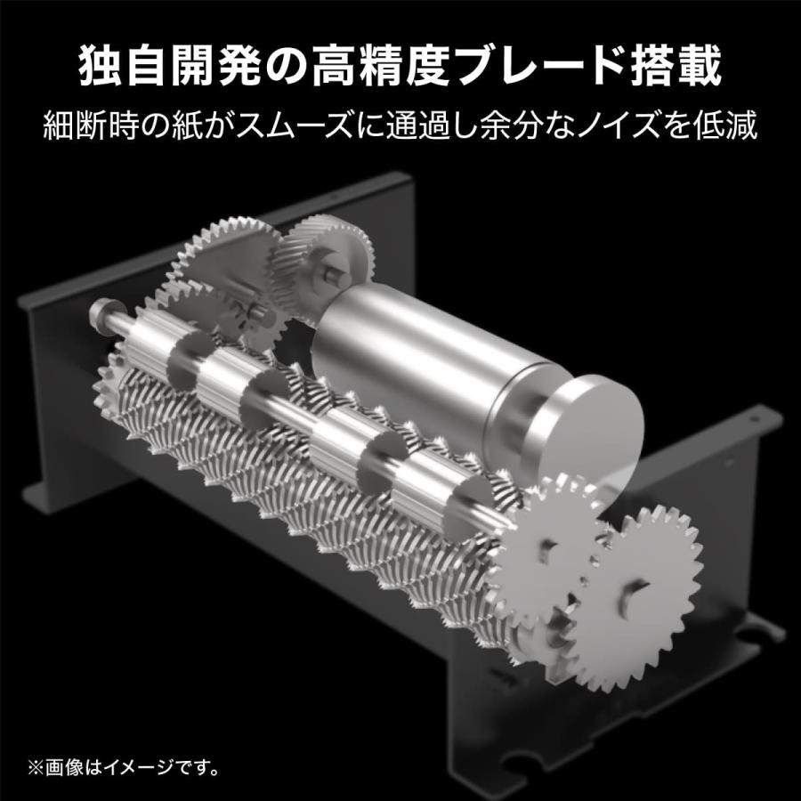 シュレッダー 業務用 オートフィード マイクロカット 電動 A4 100枚 ダストボックス26L ホッチキス カード裁断可 キャスター付 deliジャパン DLI-ESHT081WH |  | 08